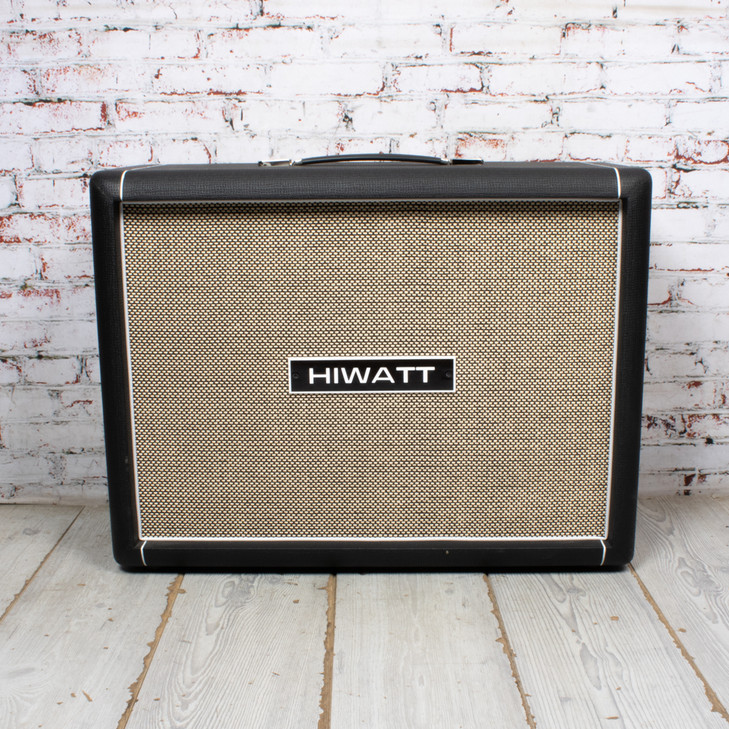 Hiwatt HG212 8ohm 2x12" 200W w/Jensen Blackbird 100 Speakers USED