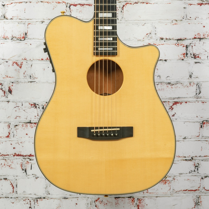 Carvin AC375 Electric Acoustic Guitar Natural w/OHSC USED
