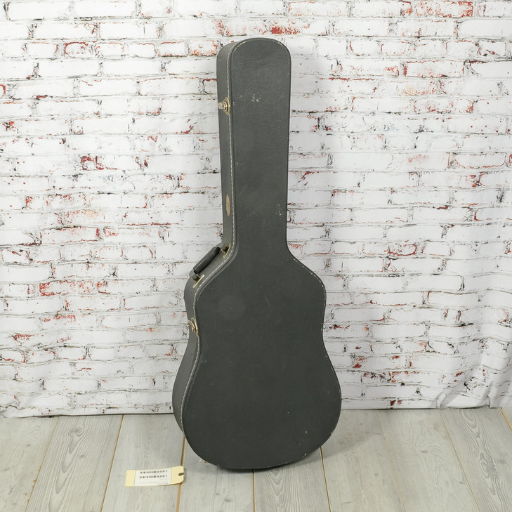 TKL Dreadnought Acoustic Guitar Hard Shell Case Black USED