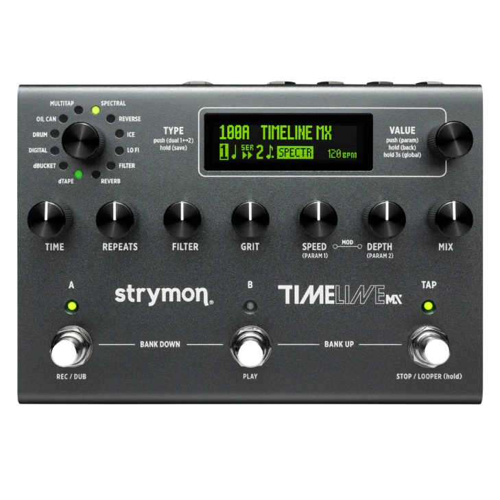 Strymon - Z120-TLMX - TimeLine MX Multi-Delay Workstation Pedal