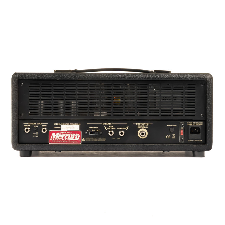 Egnater - Tweaker 40 2-Channel 40W Tube Guitar Head Amplifier - w/FSW & Manual Black USED
