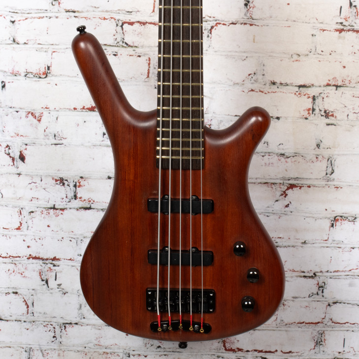 Warwick Standard Corvette 5 String Electric Bass Natural