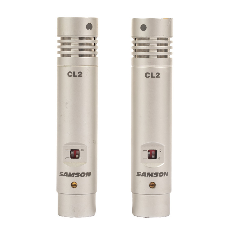 Samson - CL2 Cardiod Condenser Microphone Stereo Pair - USED