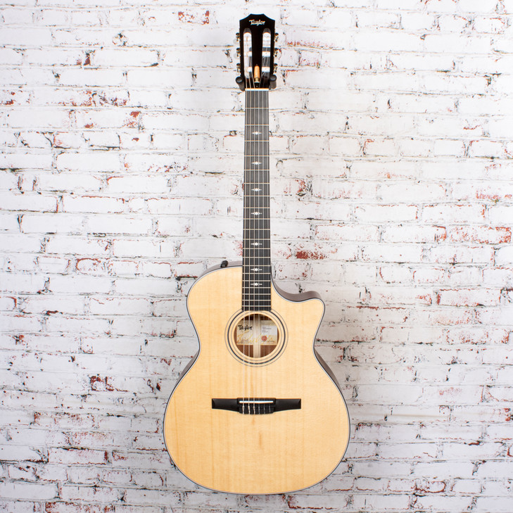 Taylor - 2024 314ce-N Nylon Acoustic Electric Guitar Natural  w/HSC - USED
