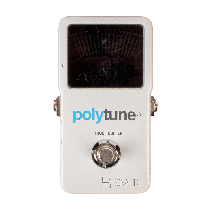 TC Electronic PolyTune 3 White Tuning Pedal USED