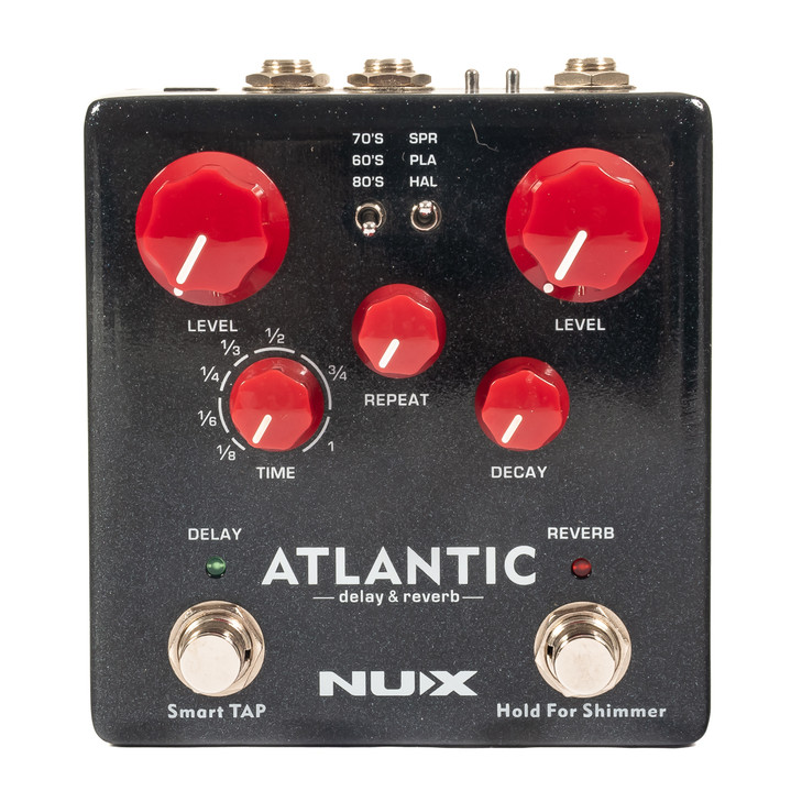 NUX Atlantic Reverb & Delay Pedal w/Box USED