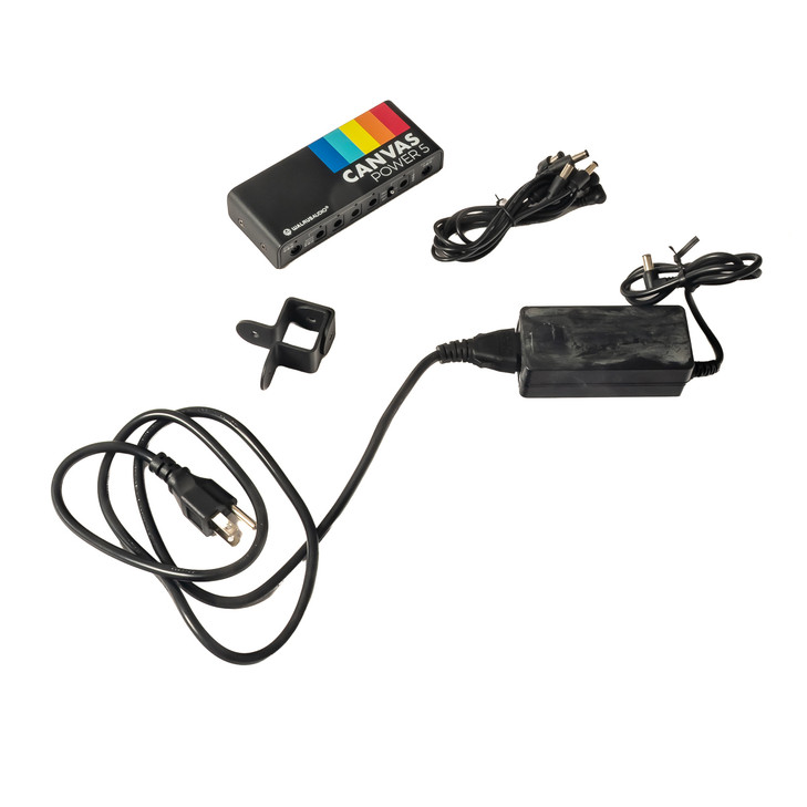 Walrus Audio Canvas 5 Pedal Power Supply w/Box & Cables & Hardware USED