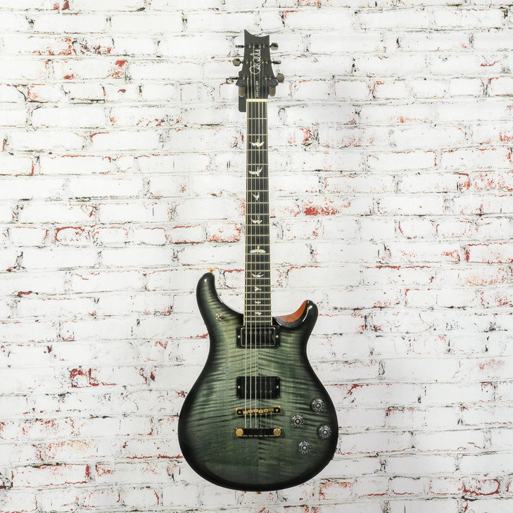 PRS - (2018) McCarty 594 Wood Library 10-Top Electric Guitar Trampas Green Smokehouse Burst w/OHSC - USED