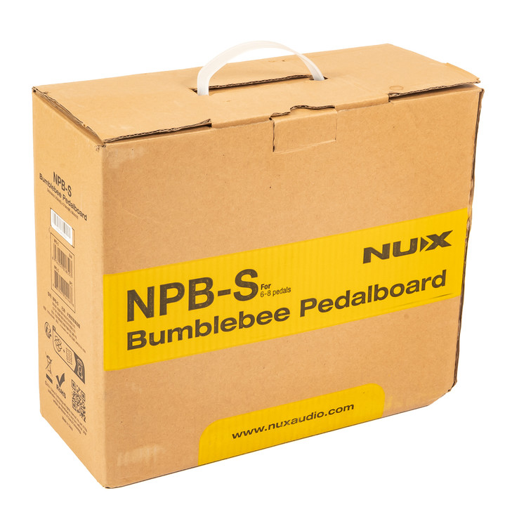 NUX - Bumblebee 9"x12" Pedalboard - w/Case & Box USED
