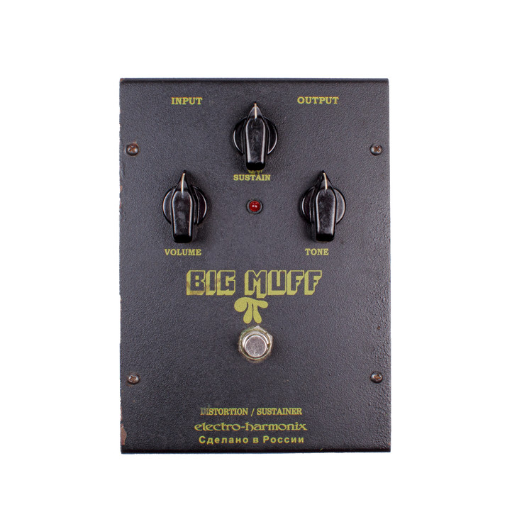 Electro-Harmonix Black-Russian Big Muff Pi Fuzz Pedal VINTAGE