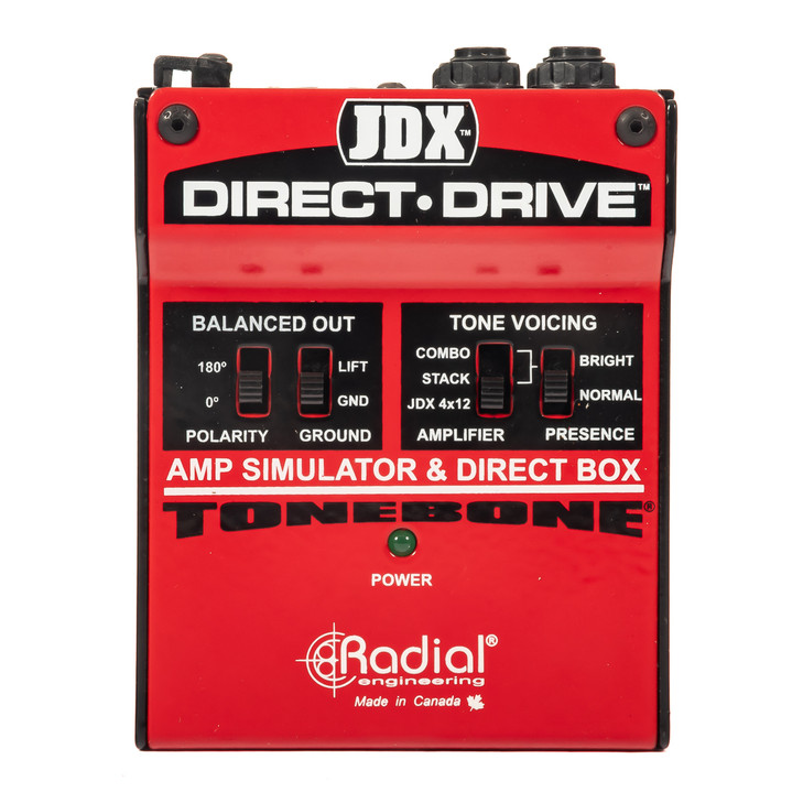 Radial JDX Direct Drive Amp Simulator & Direct Box USED