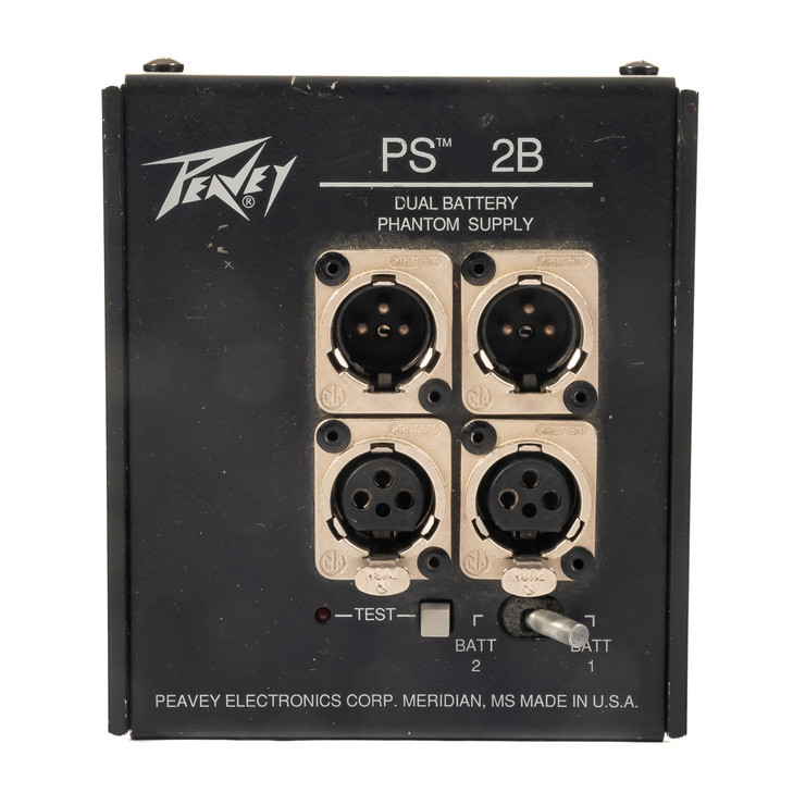 Peavey PS-2B Dual Battery Phantom Supply VINTAGE