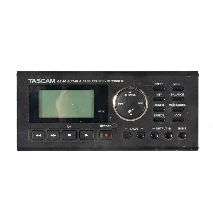 Tascam GB-10 Guitar & Bass Trainer Recorder w/Cable USED