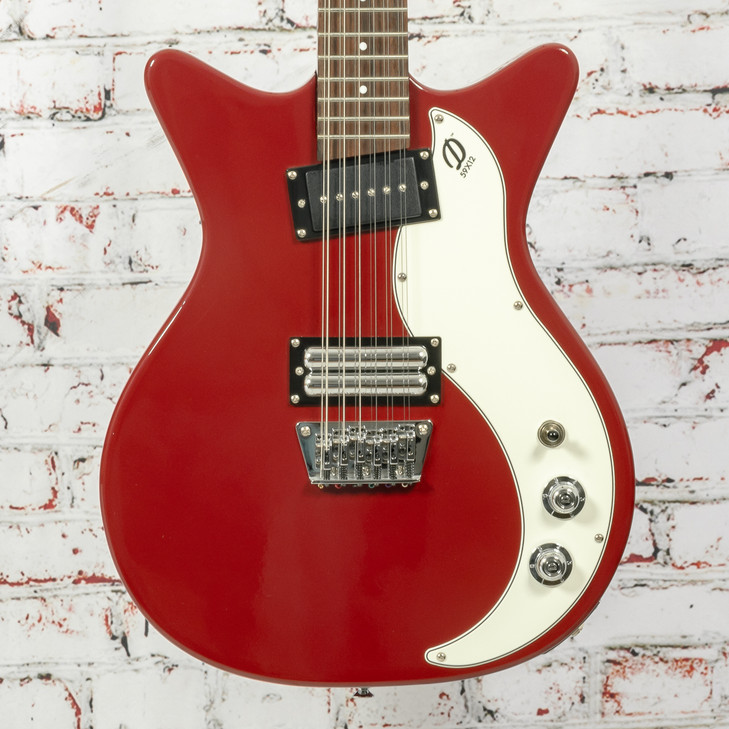 Danelectro 59X12 12-String Electric Guitar Blood Red w/HSC USED