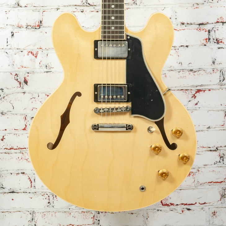 Gibson - ES-335 50s - Semi-Hollow Electric Guitar - Vintage Natural - w/ Hardshell Case - x0021