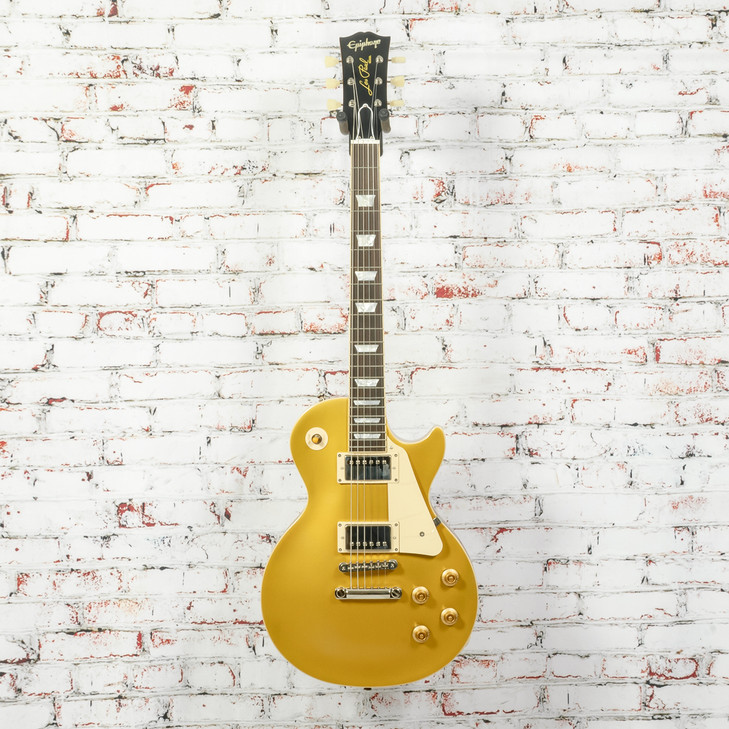 Epiphone - 1957 Les Paul Goldtop Reissue - Electric Guitar - Double Gold - w/ Hardshell Case