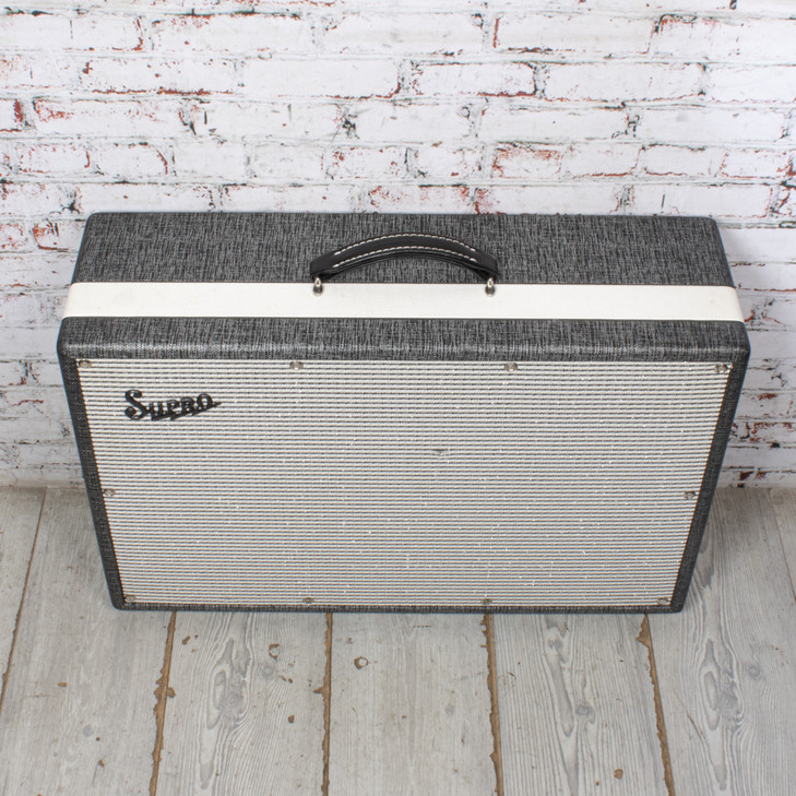 Supro - Statesman 2x12" 150W Guitar Amplifier Extension Cab - USED