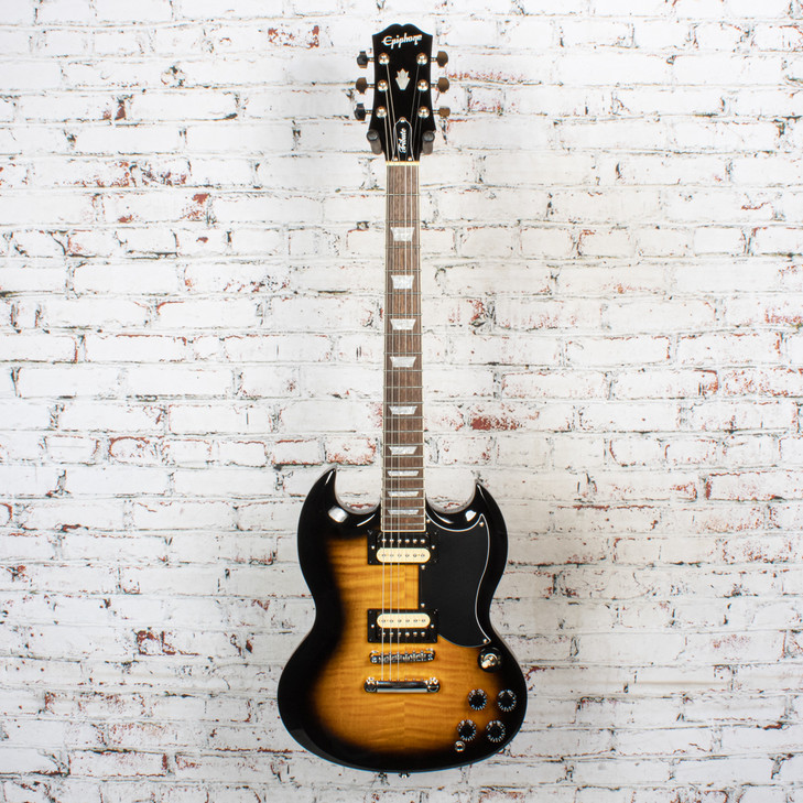 Epiphone - 2025 SG Tribute Electric Guitar Vintage Sunburst w/Bag - USED