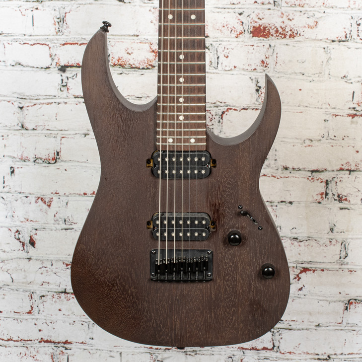 Ibanez - 2025 RG7421 7-String Electric Guitar Walnut Flat - USED