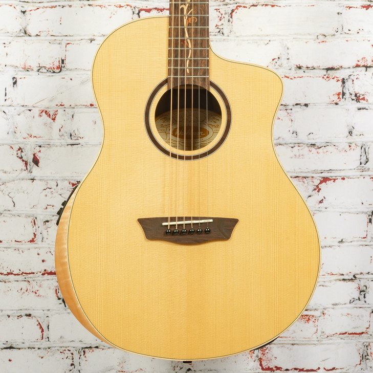 Washburn Bella Tono Suprema Acoustic-Electric Guitar Natural USED