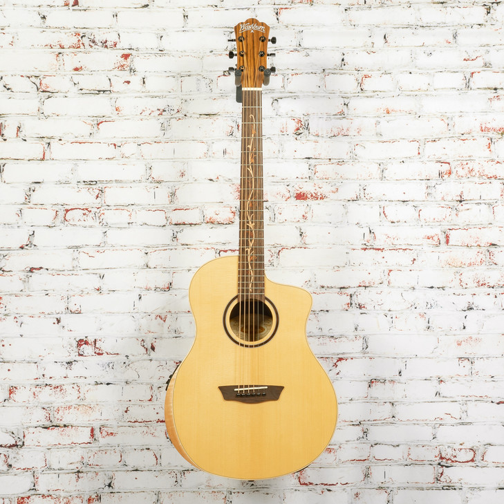 Washburn - Bella Tono Suprema Acoustic-Electric Guitar Natural - USED