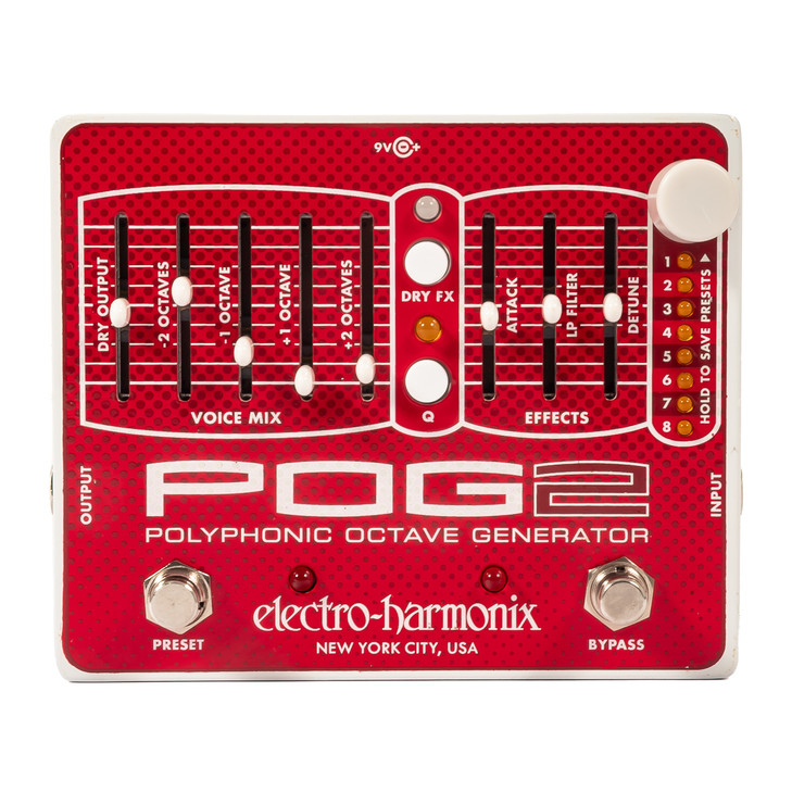 POG 2 Polyphonic Octave Generator Pedal USED