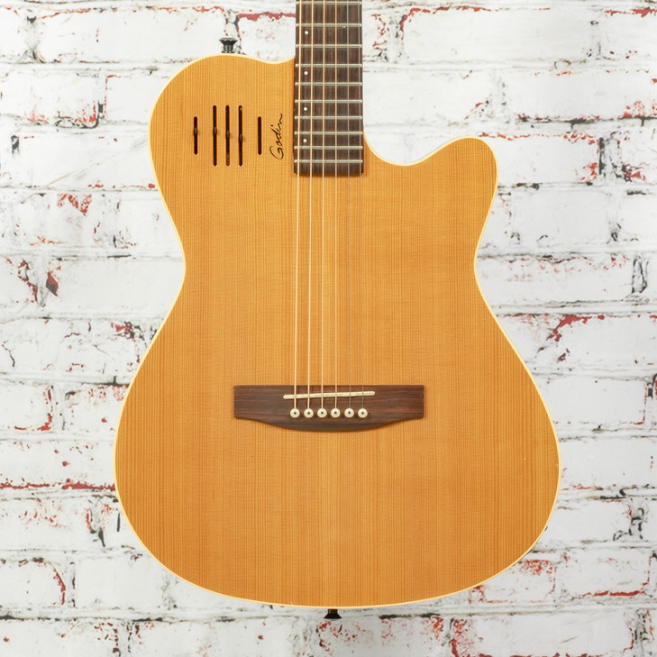 Godin A6 Acoustic Electric Guitar Natural w/Bag USED
