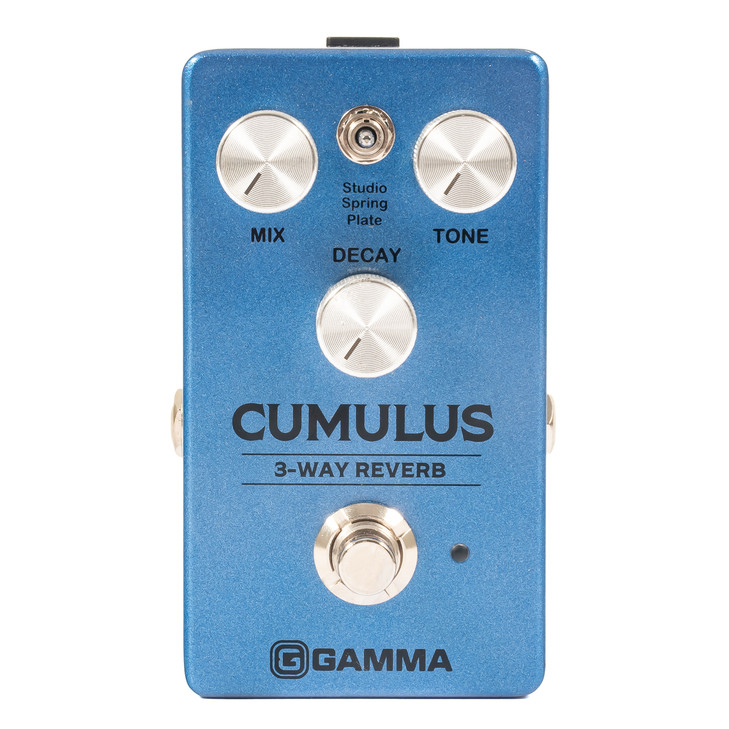 Gamma Cumulus Reverb Effect Pedal USED