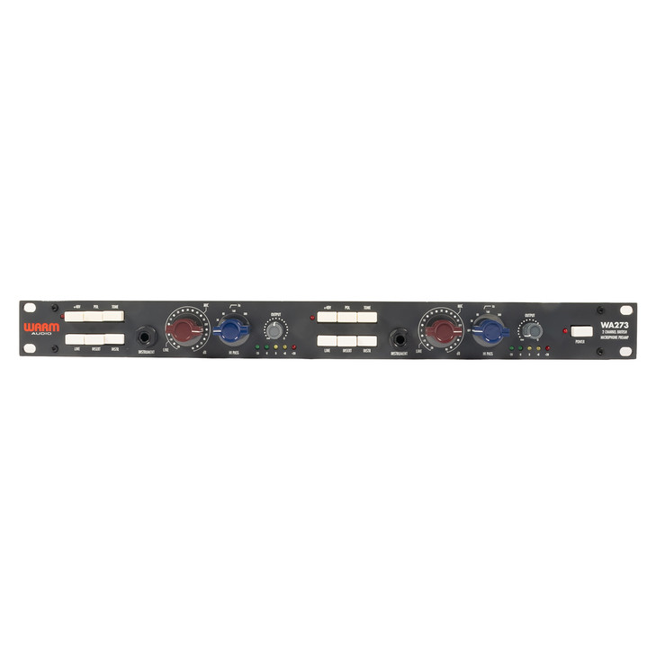 Warm Audio WA273 2-Channel Microphone Preamp Rack-Mount Unit w/Manual USED