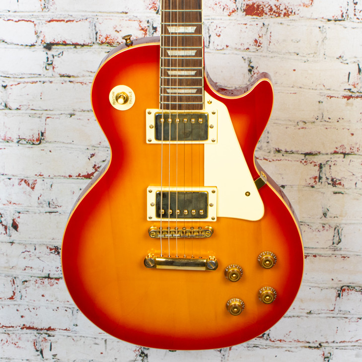Unbranded - Single Cut Electric Guitar Cherry Sunburst Bolt-On Neck w/Bag - USED