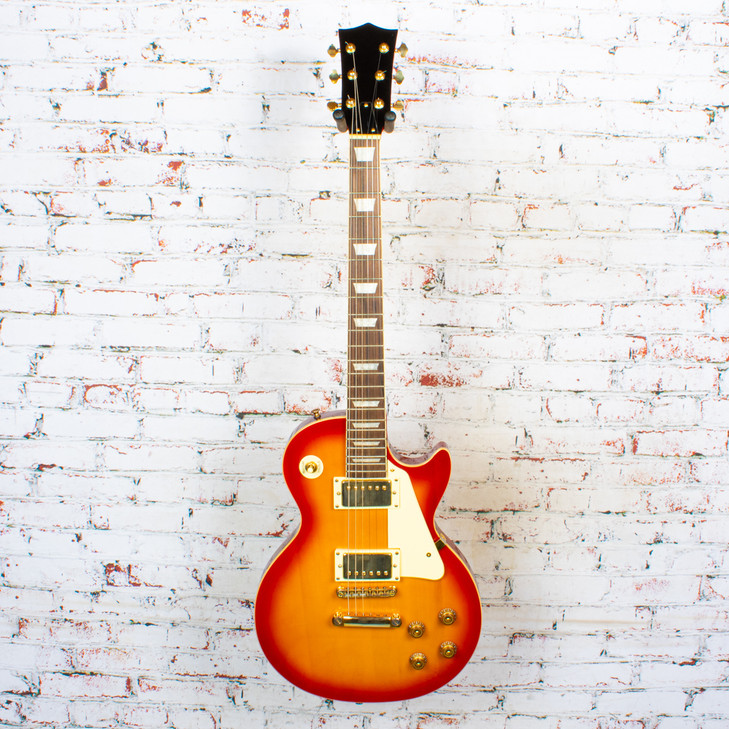 Unbranded - Single Cut Electric Guitar Cherry Sunburst Bolt-On Neck w/Bag - USED