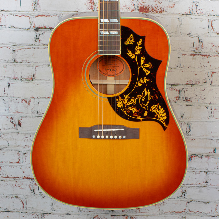 Epiphone - IGC 1960 Hummingbird Reissue - Acoustic-Electric Guitar - Heritage Cherry Sunburst - w/ Hardshell Case