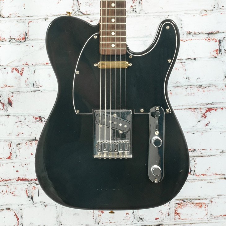 Unbranded - T-Style Electric Guitar Black with MIJ Traditional 60s Neck, MIM Standard Body, Fatpups Pickups - USED