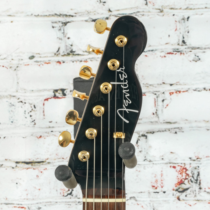 Unbranded - T-Style Electric Guitar Black with MIJ Traditional 60s Neck, MIM Standard Body, Fatpups Pickups - USED