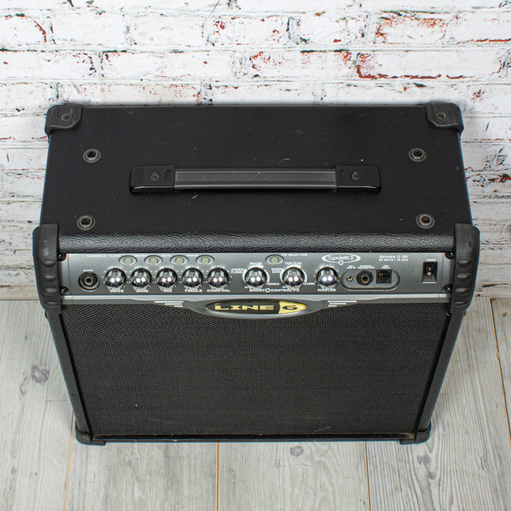 Line 6 - Spider II 30 4-Channel 1x12" 30W Solid-State Guitar Combo Amplifier - USED