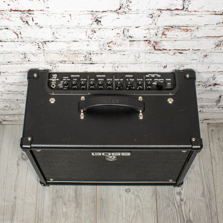 Boss - Katana 50 MKII 2-Channel 1x12" 50W Solid-State Guitar Combo Amplifier - USED