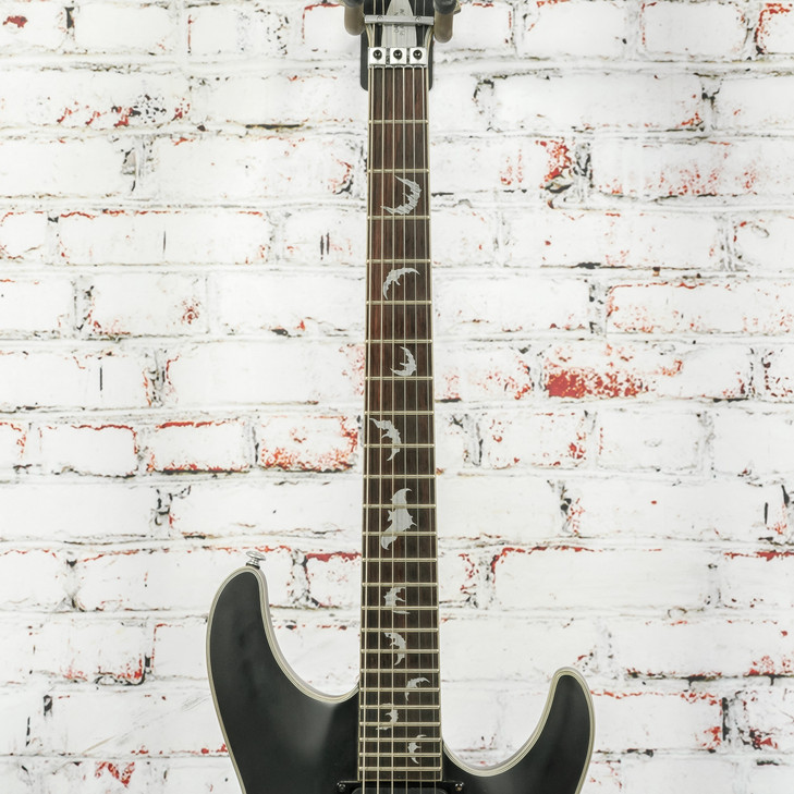 Schecter - Damien Platinum-6 Electric Guitar - Satin Black USED