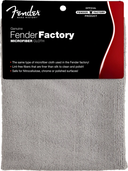 Fender - Factory Microfiber Cloth - Gray