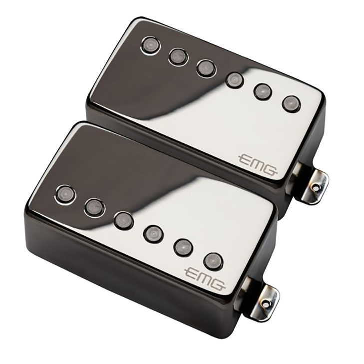 EMG - James Hetfield 'Het' Humbucker Pickup Set - Black Chrome