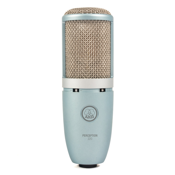AKG - Perception 220 Cardiod Condenser Microphone - w/Box & Shockmount USED