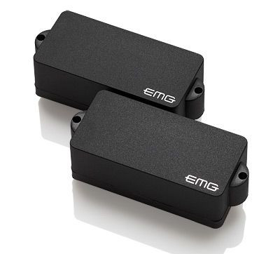 EMG - Ceramic Bar Active Precision Bass Pickup Guitar - Black