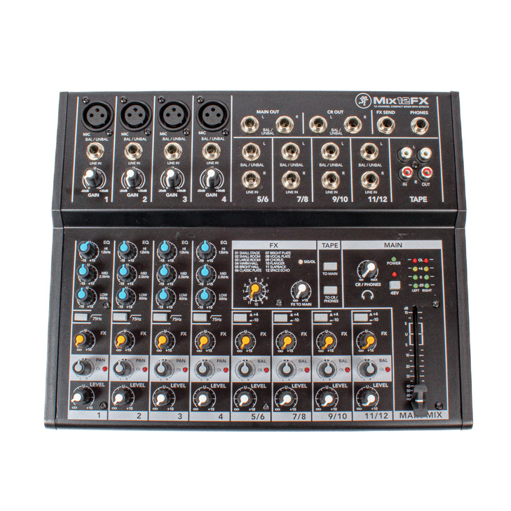 Mackie Mix12FX 12-Channel Digital Mixer USED
