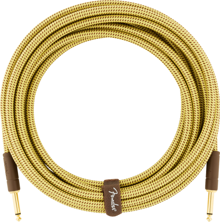 Fender - Deluxe Series Instrument Cable - Straight/Straight - 10' - Tweed