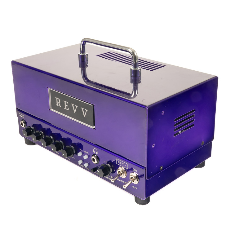 Revv - G20 2-Channel 20/W Tube Guitar Amplifier Head - Purple USED