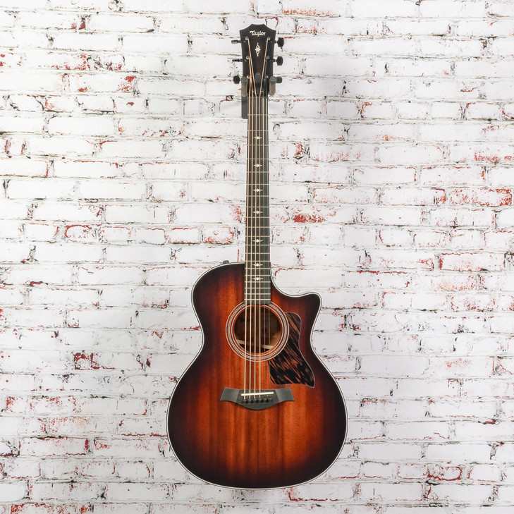 Taylor - (2025) 324ce - Acoustic-Electric Guitar - Mahogany/Mahogany - Shaded Edge Burst Top - with  Hardshell Case - x5052 CLEARANCE