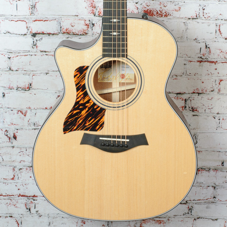 Taylor -(2025) 314ce - Left-Handed Acoustic-Electric Guitar - V-Class Bracing - Natural - with Hardshell Case - x5059 CLEARANCE (Taylor 314ce, LH-5059)