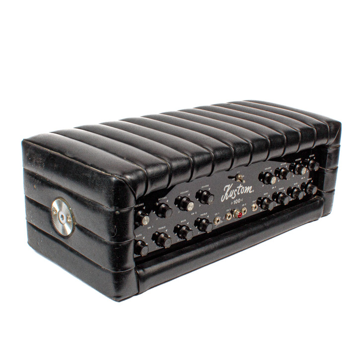 Kustom - K100 B5 4-Channel 100W Solid-State Amplifier - Black Tuck & Roll USED