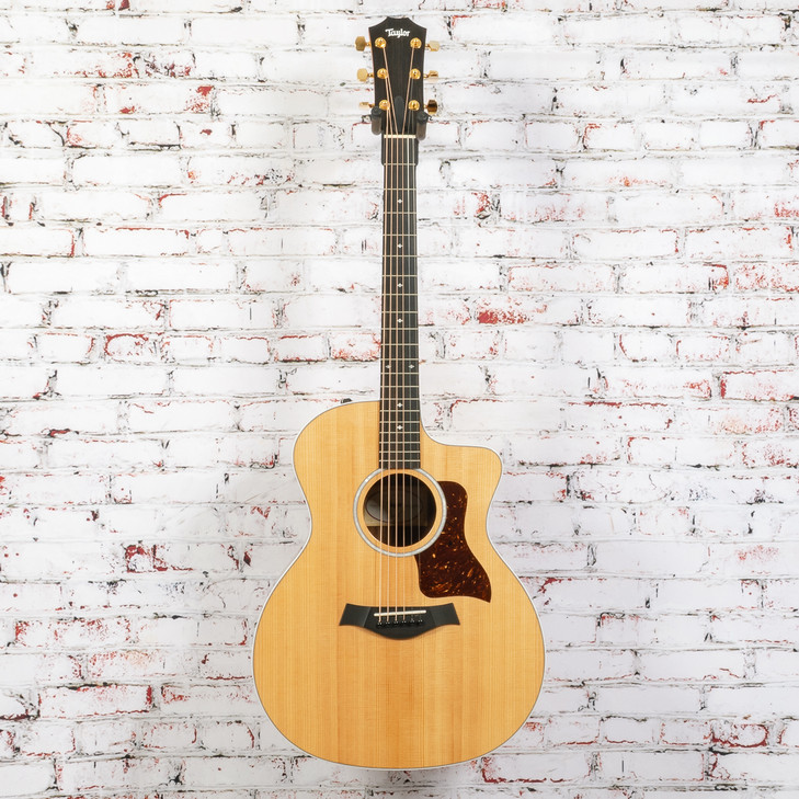 Taylor -2025 214ce DLX Acoustic Electric Guitar Natural w/HSC - USED