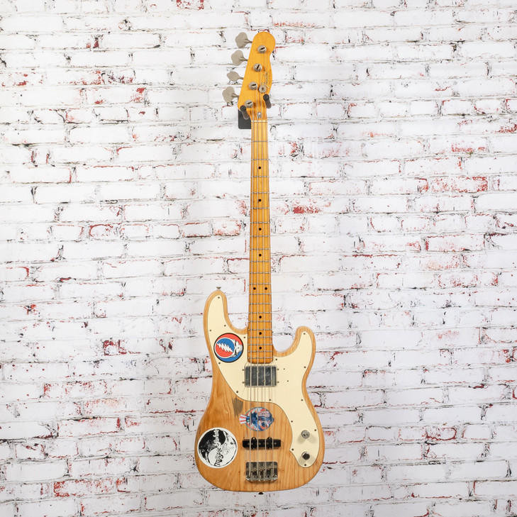Fender - 1973 Telecaster Bass Electric Bass Natural w/Stickers Rich Robinson Owned w/HSC - VINTAGE