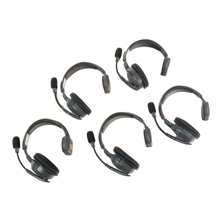 Eartec UL4S 4-Person Full Duplex Wireless Intercom w/Case USED